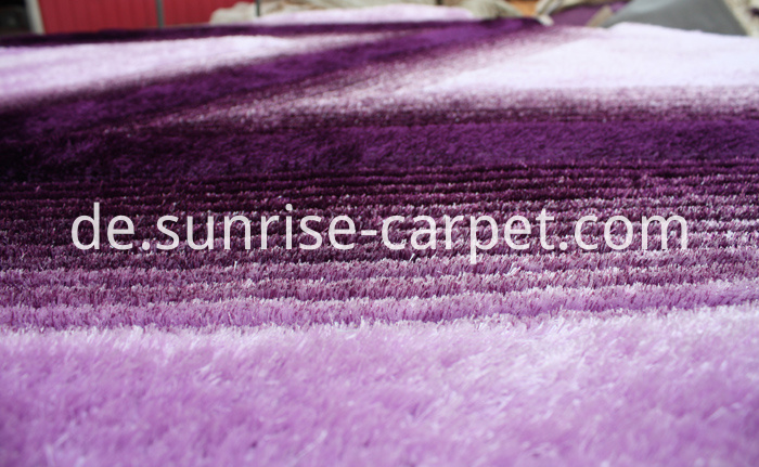 Silk 3D & 4D Hochflor Teppich Violett Silk 3D &4D Shaggy Rug Purple